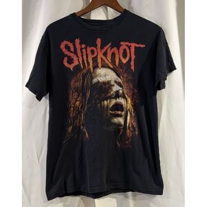 Vintage Slipknot Blindfold T shirt‎ Mens Front And Back Graphic Faded